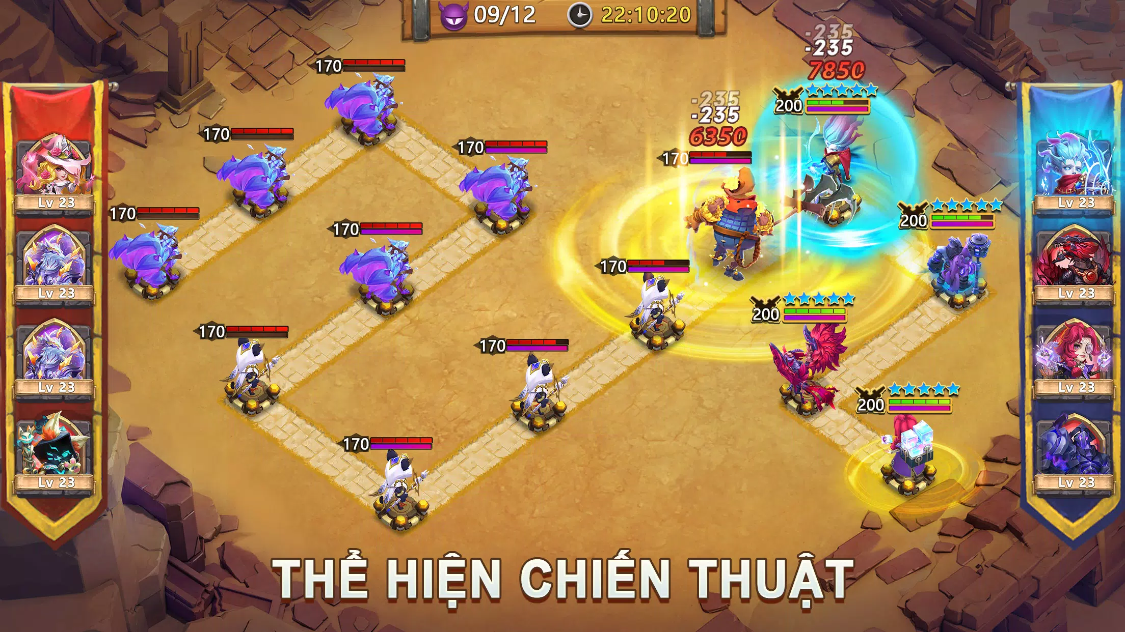 CastleClash:Quyết Chiến-Gamota ဖန်သားပြင်ဓာတ်ပုံ 3