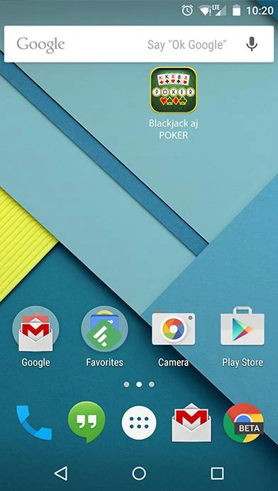 blackjack and poker Captura de pantalla 0