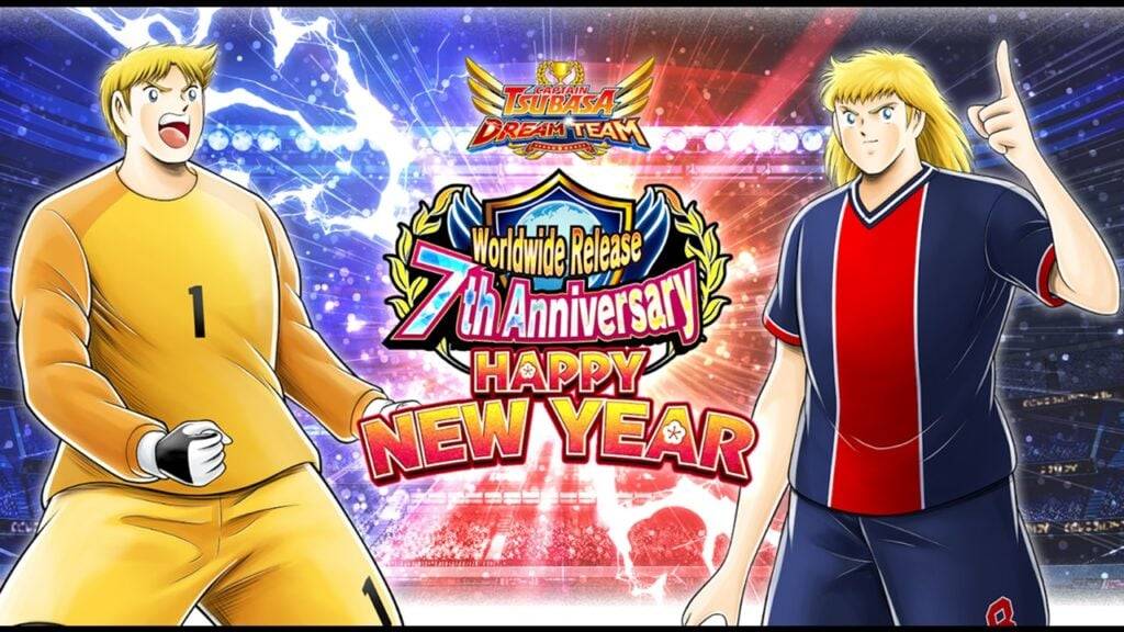 Ontvang 100 gratis transfers tijdens Captain Tsubasa: Dream Team New Year 2025-evenementen!