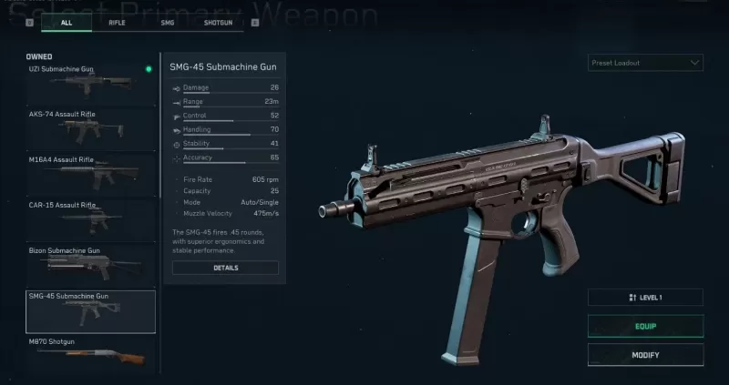 Delta Force: Optimal SMG 45 Setup - အပြည့်အဝ Loadout & Code
