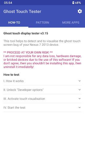 Ghost Touch Tester ภาพหน้าจอ 0