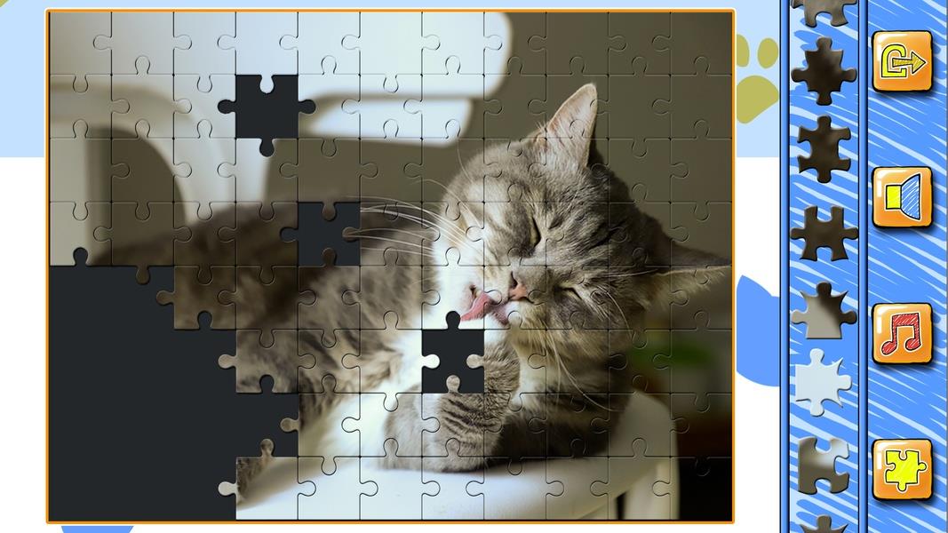 Jigsaw Puzzle Cats Kitten Capture d'écran 0