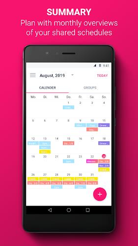 Looping - Family calendar Screenshot 1