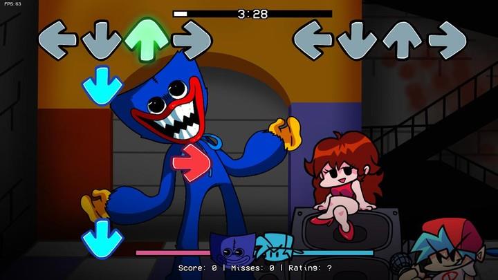 Poppy Huggy Wuggy FNF Playtime Captura de tela 1