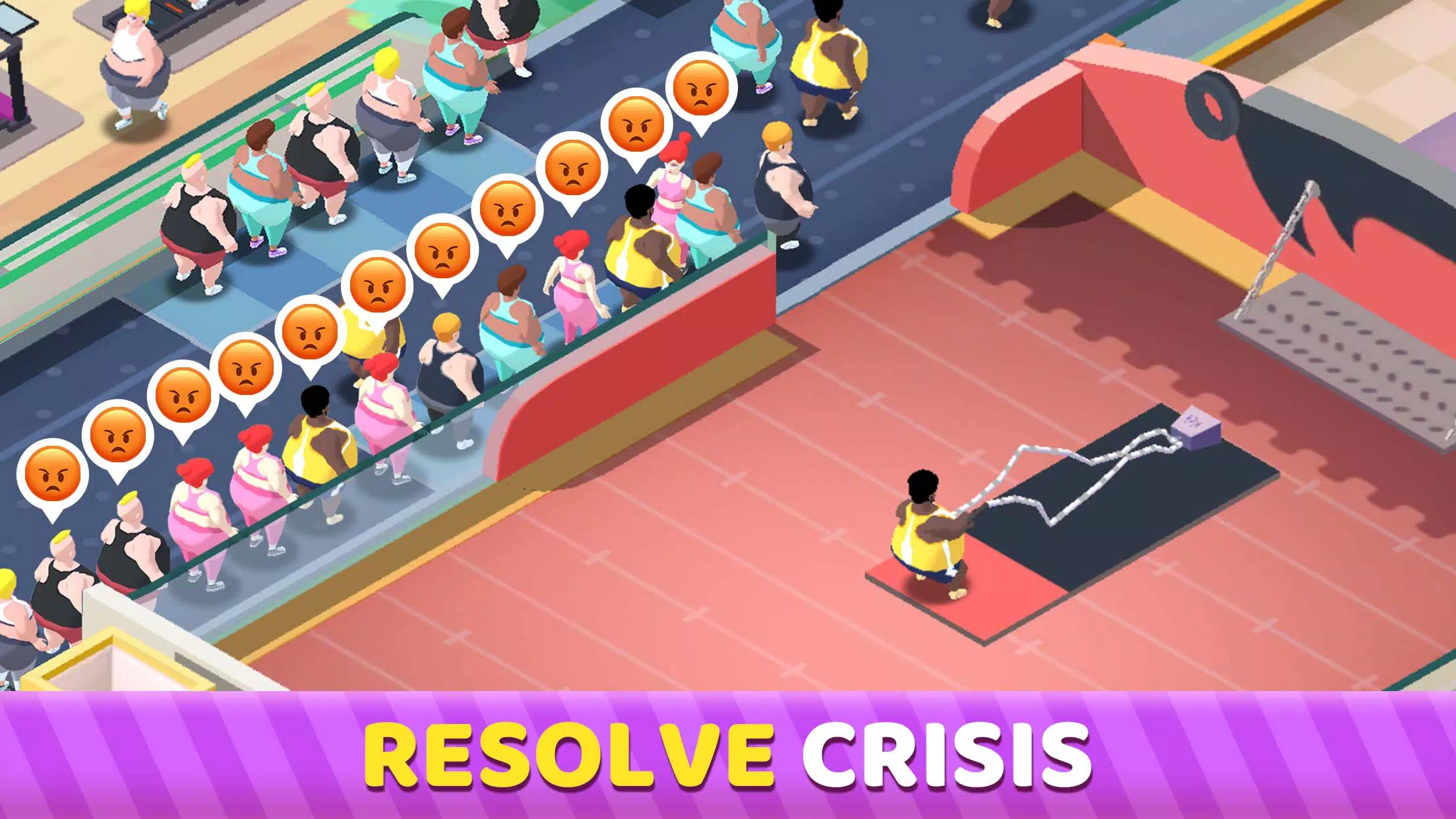 Fitness Club Tycoon 스크린샷 2