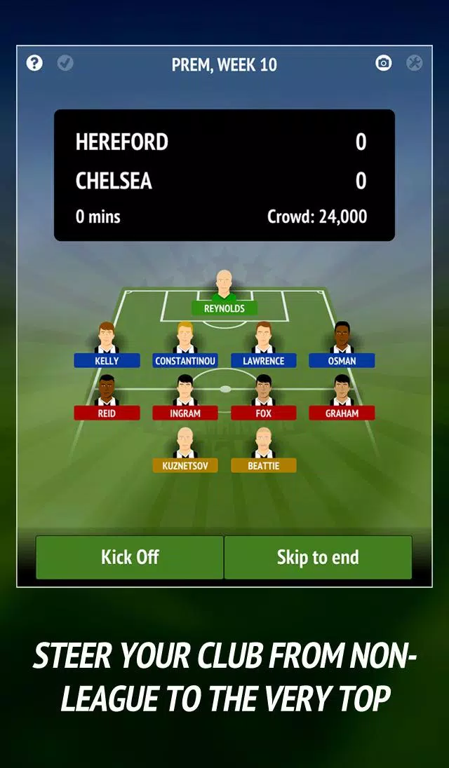 Football Chairman (Soccer) Captura de tela 1