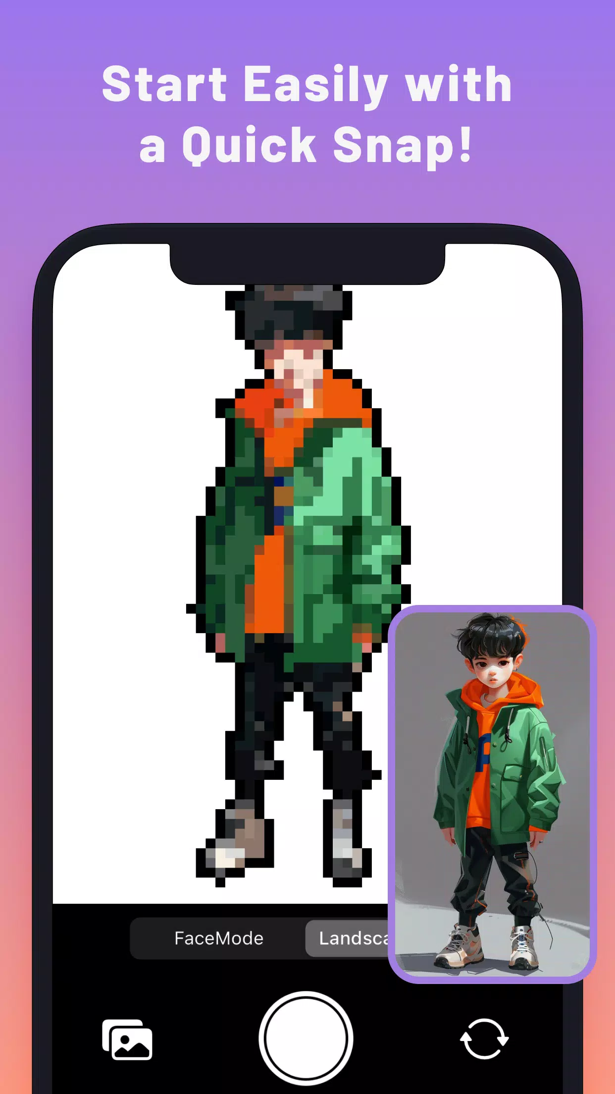 Schermata PixelMe 3