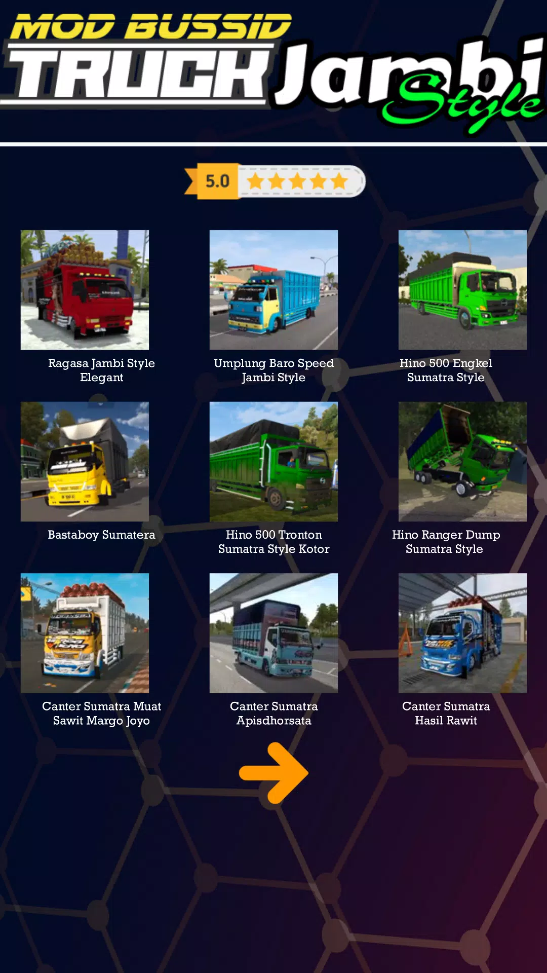 Mod Bussid Truk Jambi Style應用截圖第1張