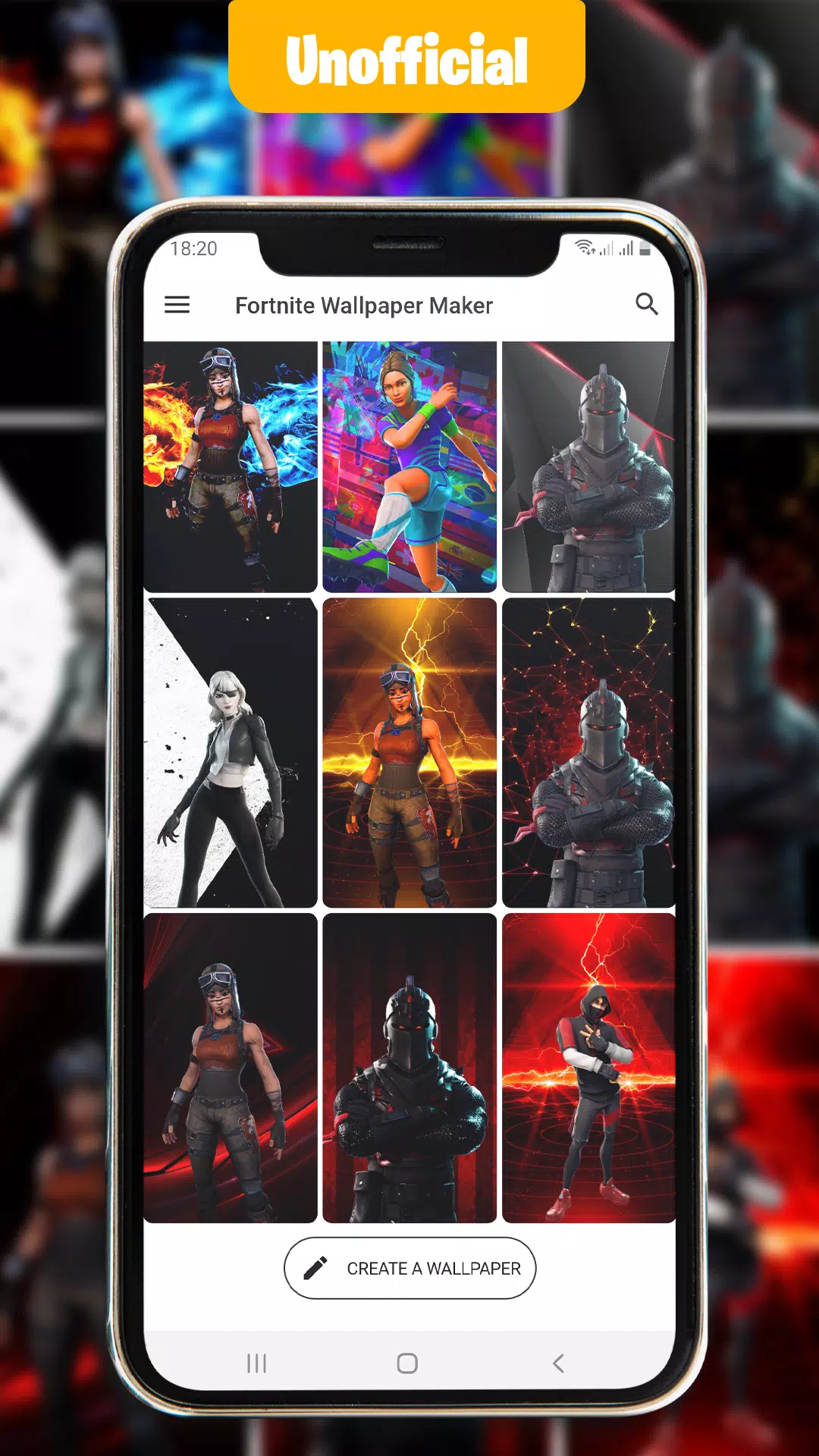 Battle Royale Wallpaper Maker应用截图第0张