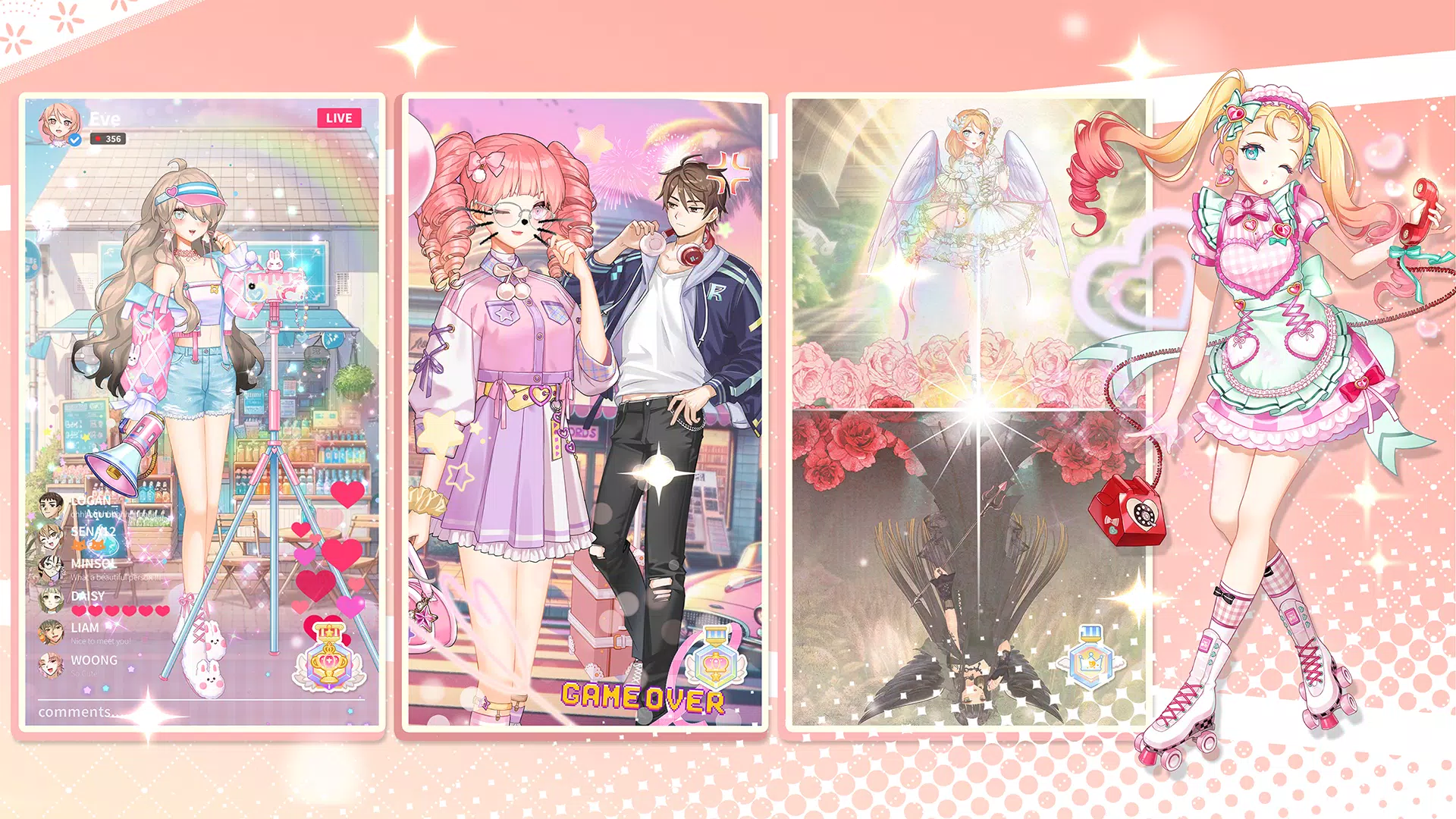 Eve Shop: Dress Up Anime Game スクリーンショット 3