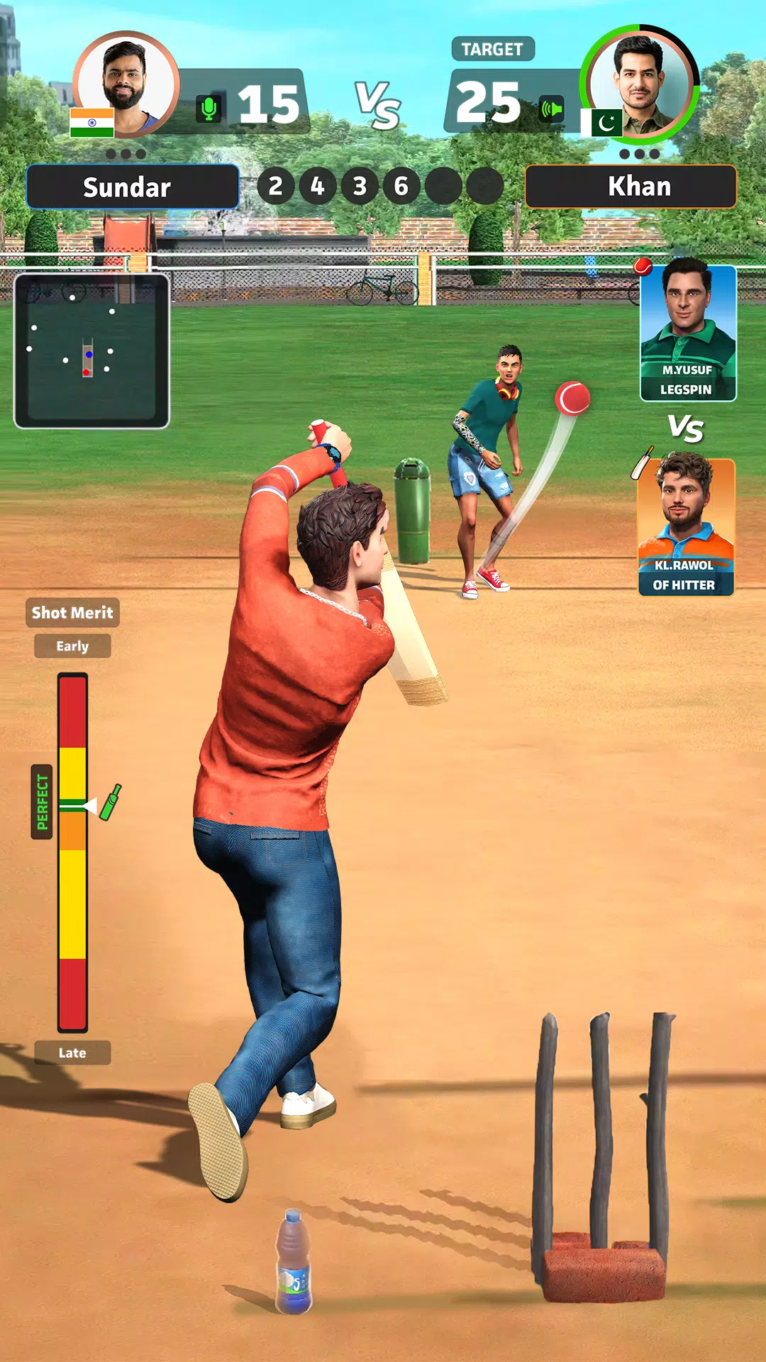 Cricket Gangsta™-Cricket Game ภาพหน้าจอ 0