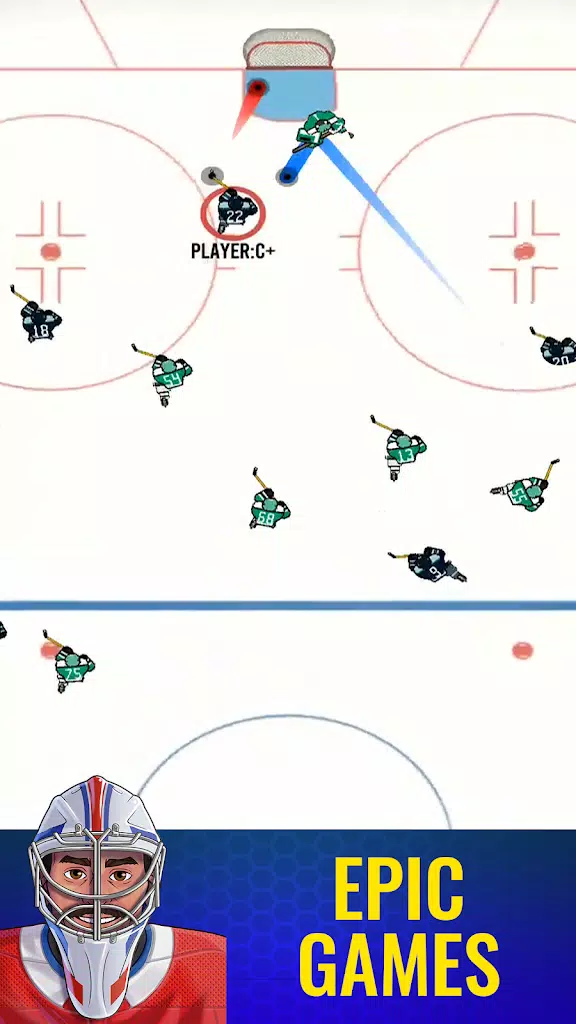 Superstar Hockey Captura de pantalla 1