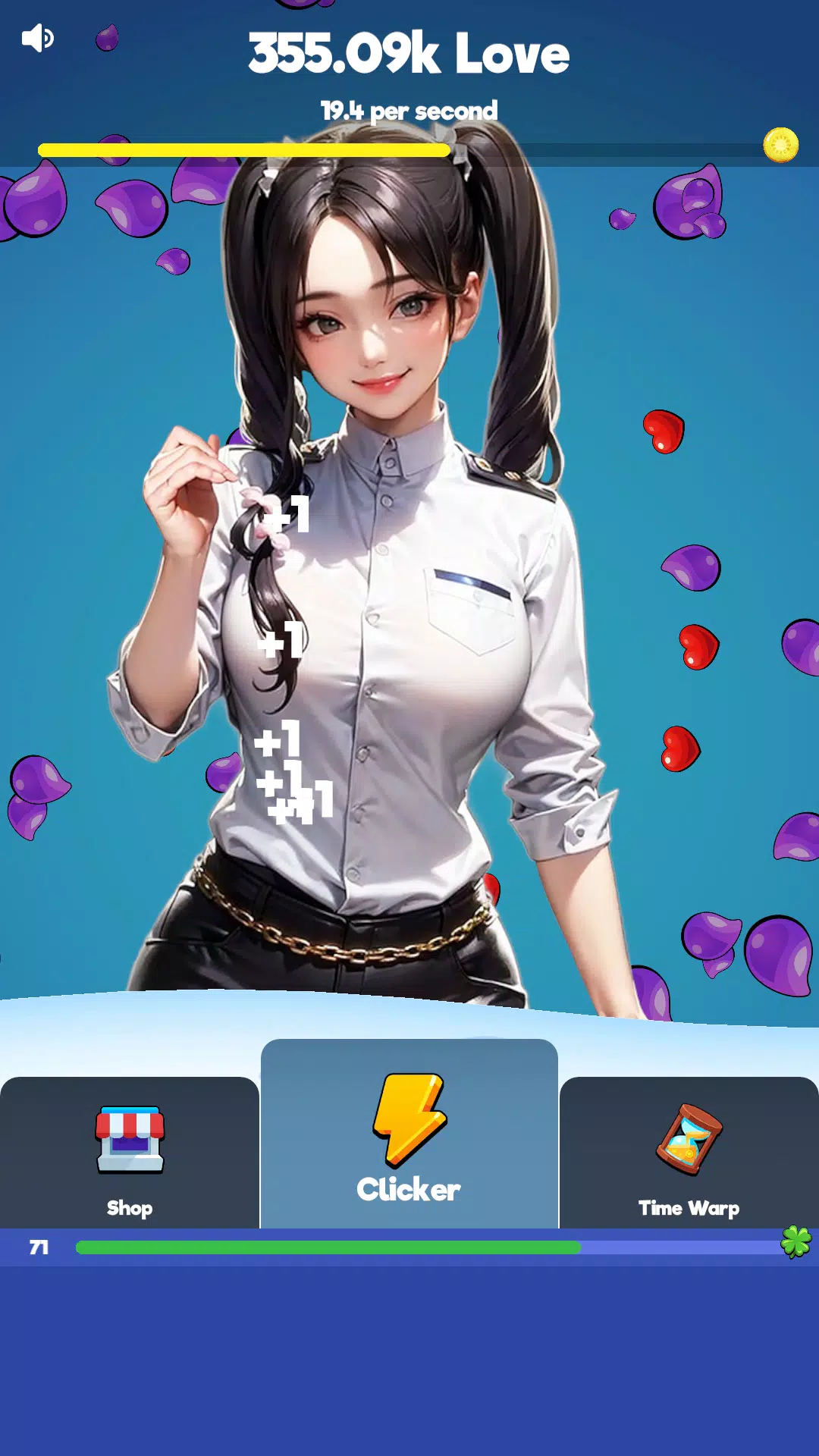 Sexy touch girls: idle clicker ဖန်သားပြင်ဓာတ်ပုံ 3