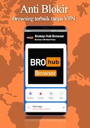 Schermata Brokep Hub Browser VPN Browser 1