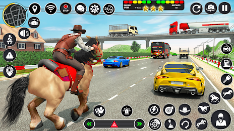 Horse Racing Games Horse Rider 스크린샷 1