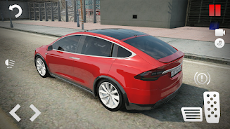 Electric Tesla Model X Driver Schermafbeelding 3