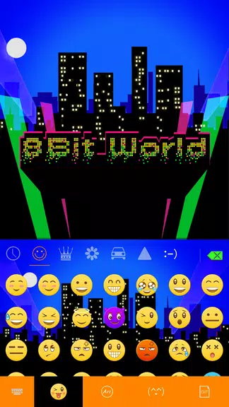 bitworld कीबोर्ड पृष्ठभूमि स्क्रीनशॉट 1