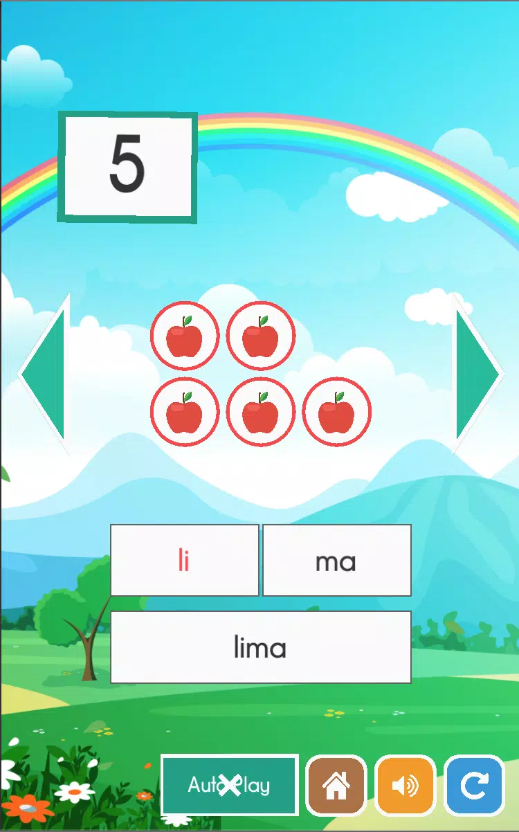 Belajar ABC, Nombor dan Warna Скриншот 1