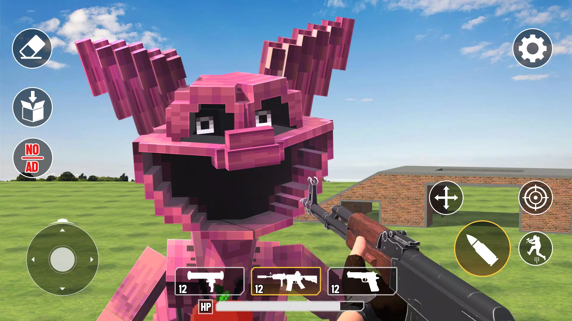 Shooter Nextbots: Sandbox Mod Captura de tela 0