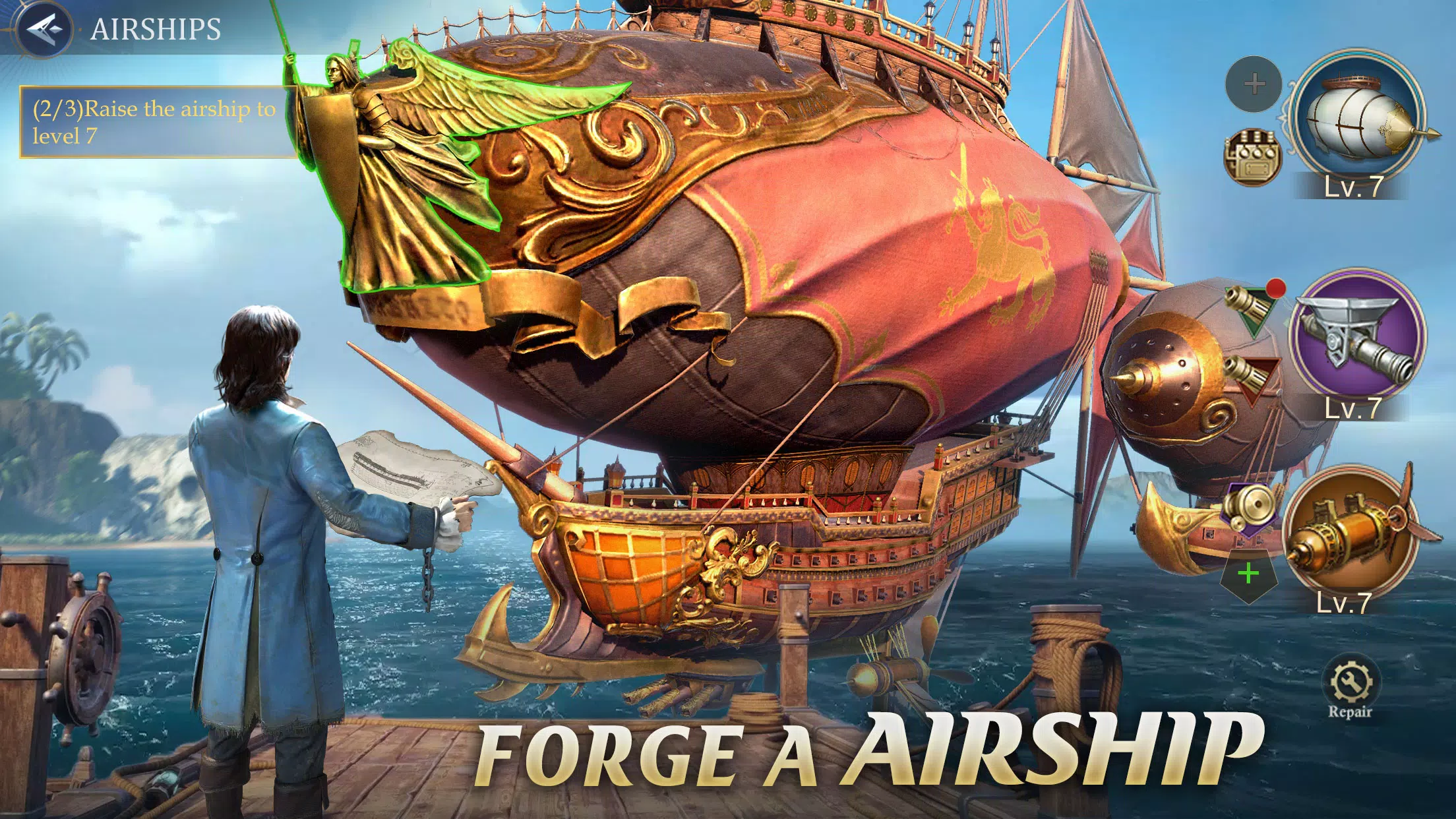Guns of Glory: Lost Island スクリーンショット 1