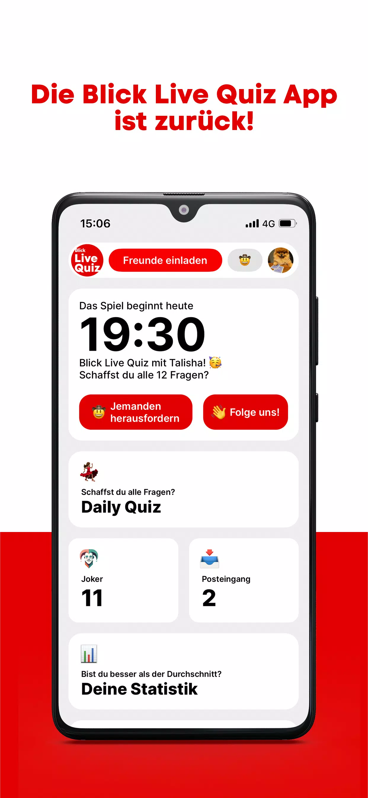 Blick Live Quiz应用截图第0张