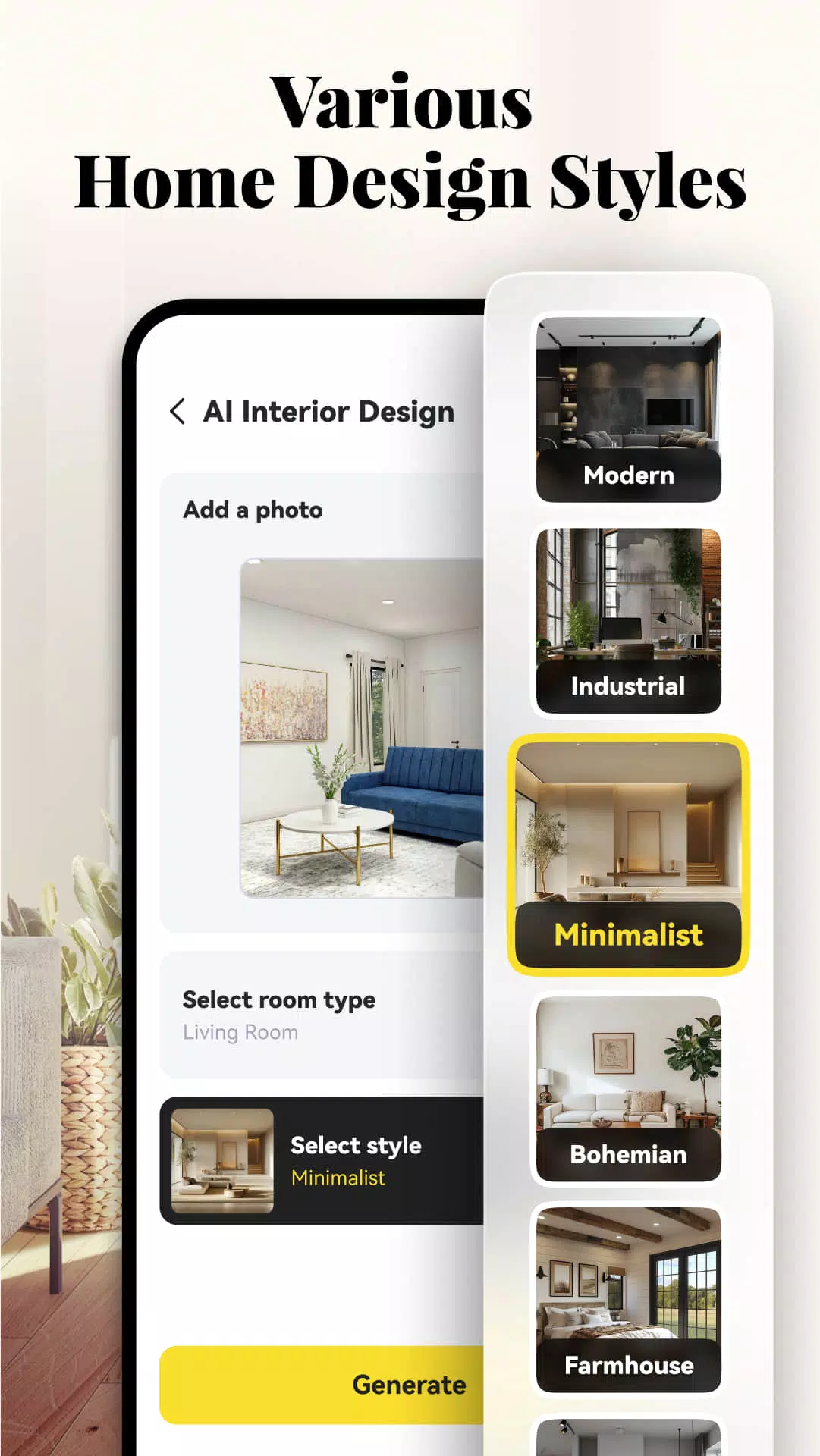 AI Home Design: Interior Decor Скриншот 2
