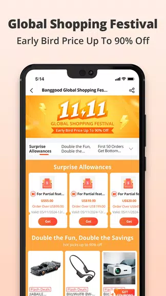 Banggood - Online Shopping Tangkapan skrin 0