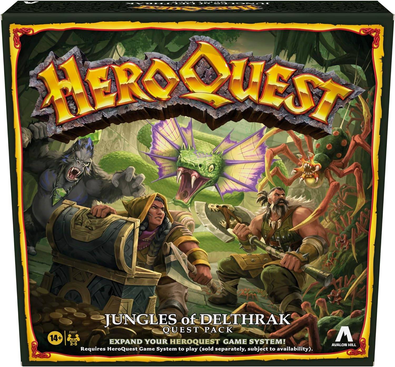 Delthrak Quest Pack的Heroquest Jungles