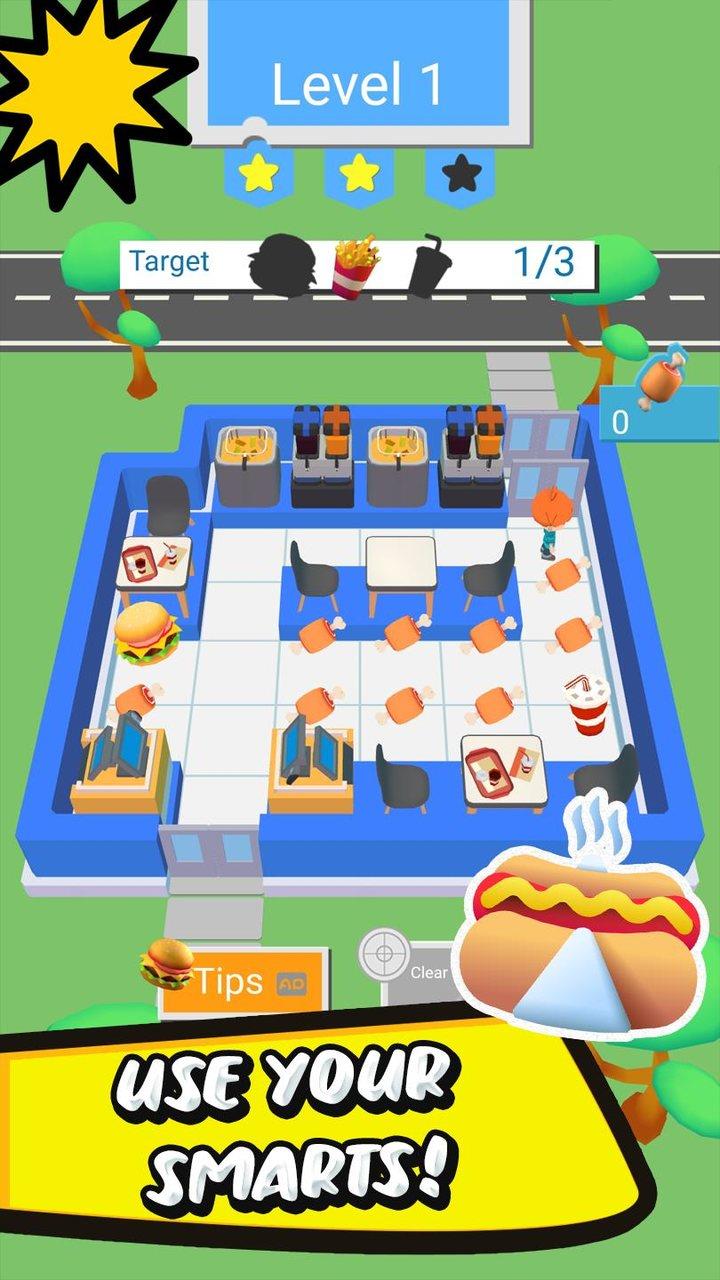 Sandwich Stack Restaurant game Captura de pantalla 3