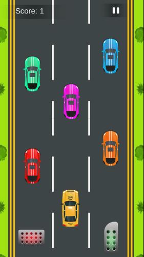 Easy Car Racing Game 2D Car Screenshot 1