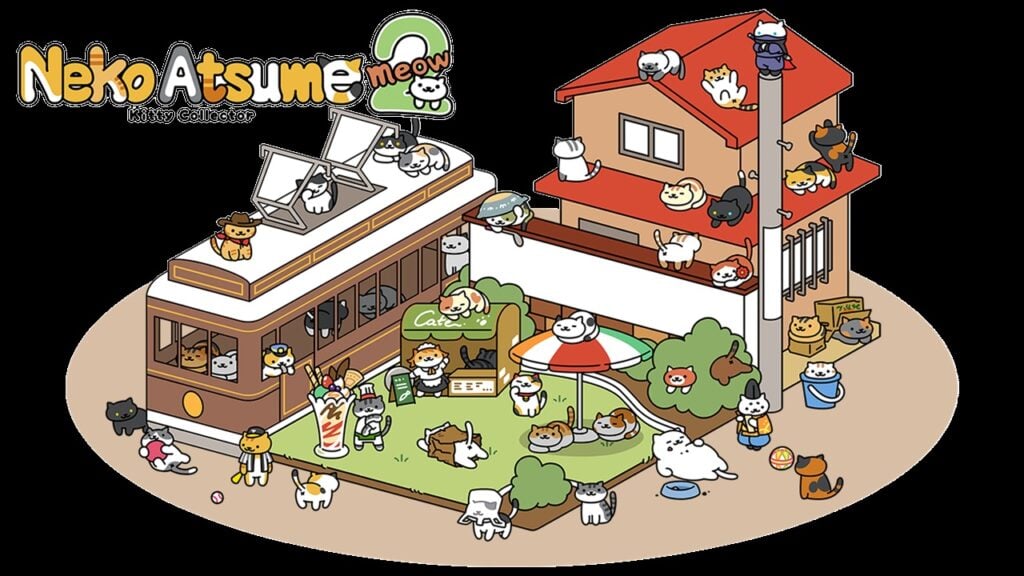 Android पर लोकप्रिय कैट सिम्युलेटर नेको atsume 2 भूमि का सीक्वल!