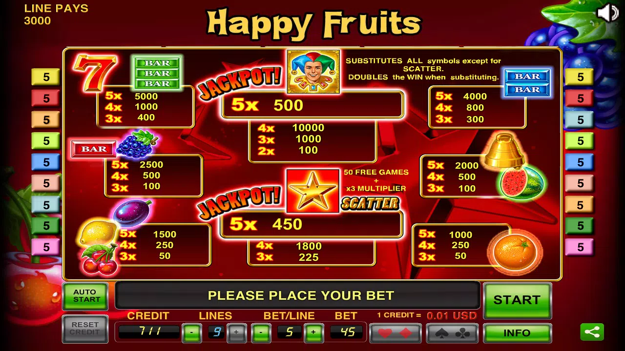Happy Fruits Скриншот 2