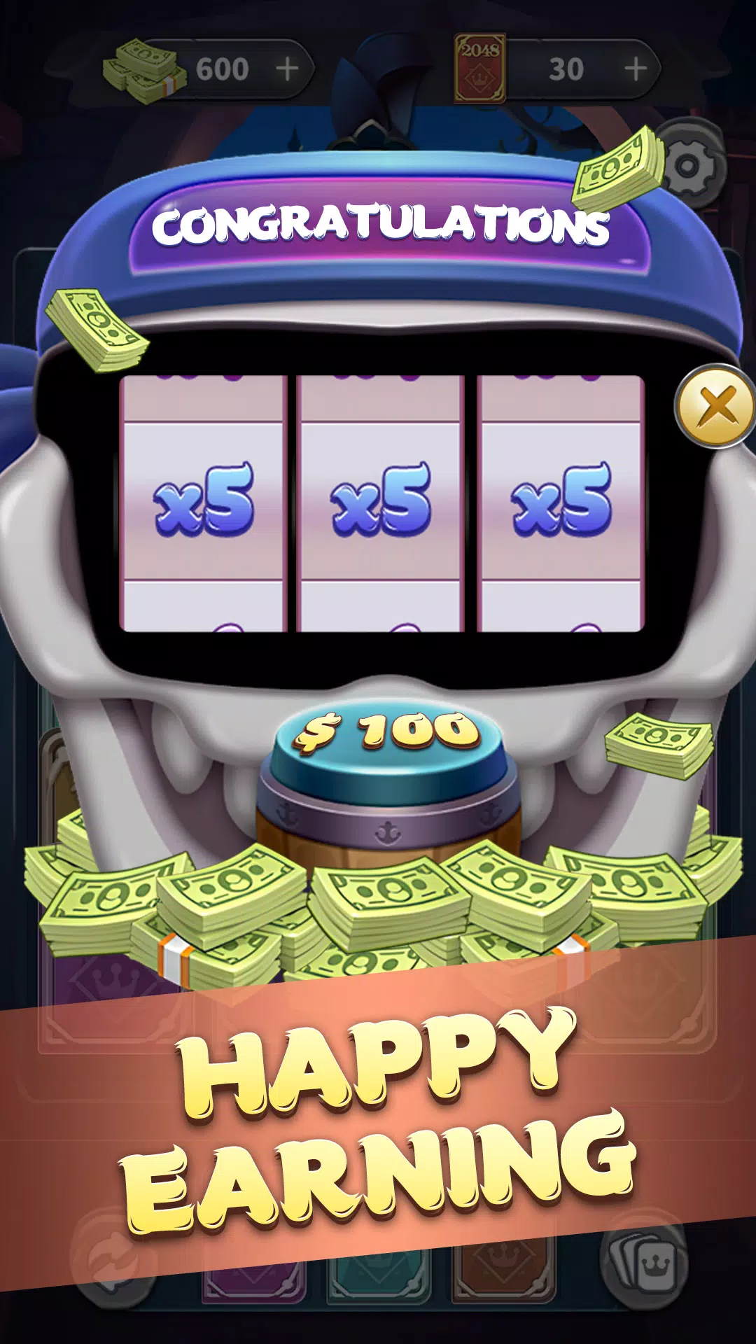 Card 2048 Captura de pantalla 2