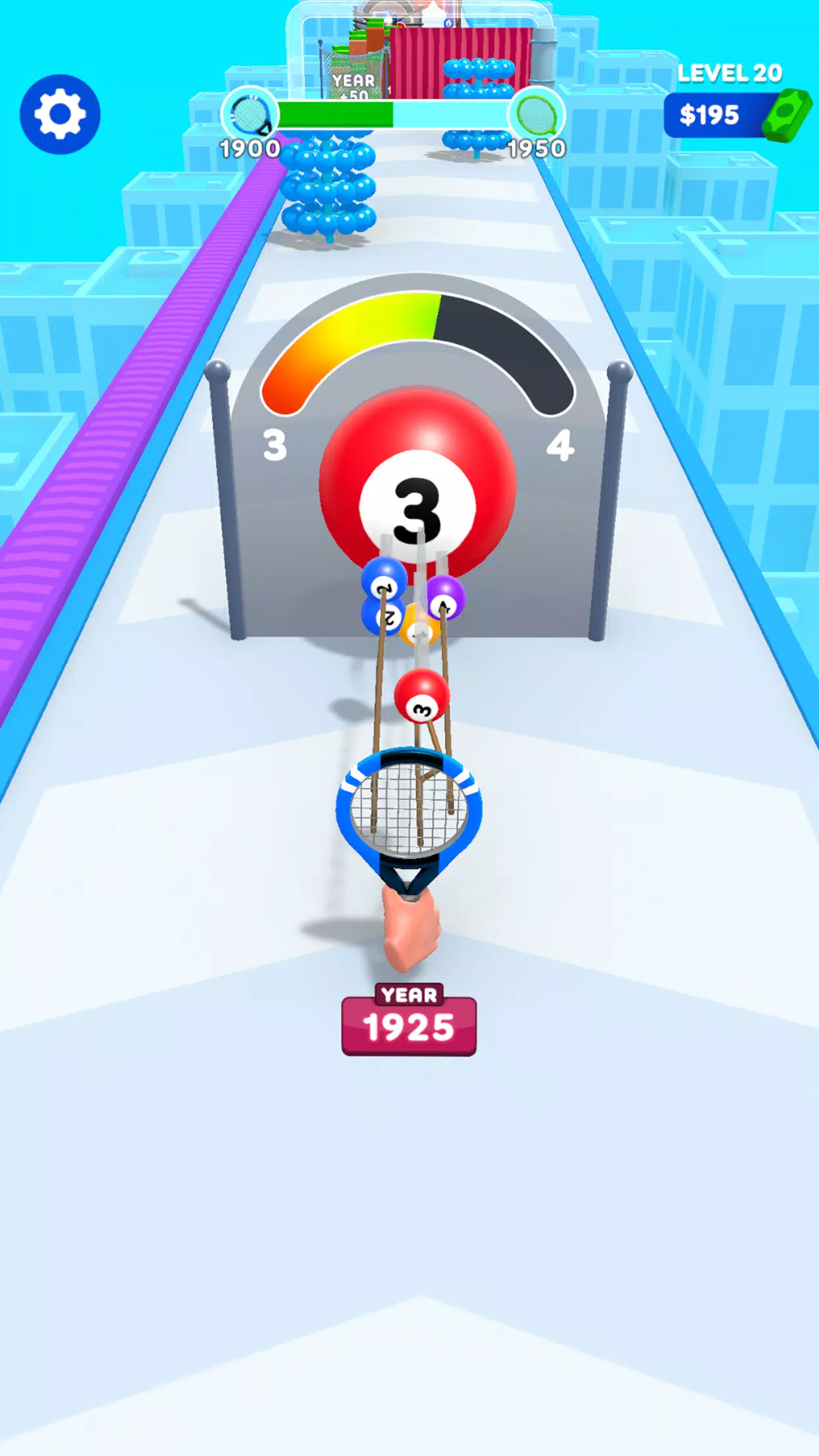 Racket Run Tangkapan skrin 0