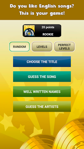 Guess the song - music games Ảnh chụp màn hình 1