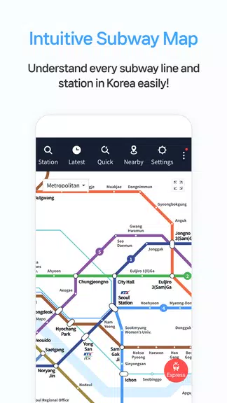 Smarter Subway – Korean subway Screenshot 2