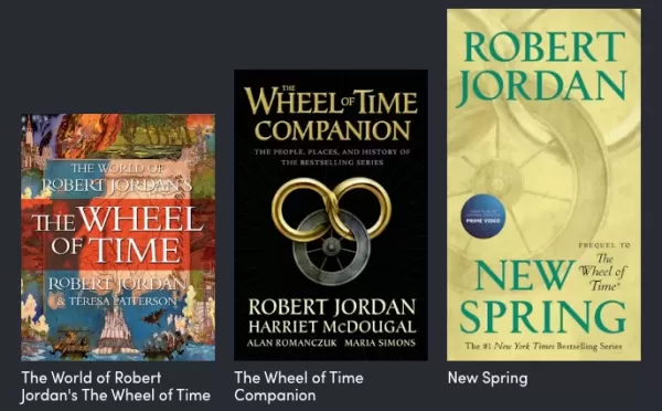 Ang mga nilalaman ng bundle ng Wheel of Time bundle