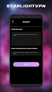 starlightVPN Captura de tela 2