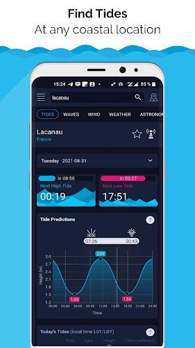 High Tide -Tides chart near me स्क्रीनशॉट 0