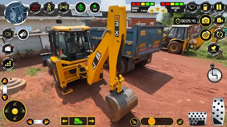 Snow Excavator Construction 3D স্ক্রিনশট 1