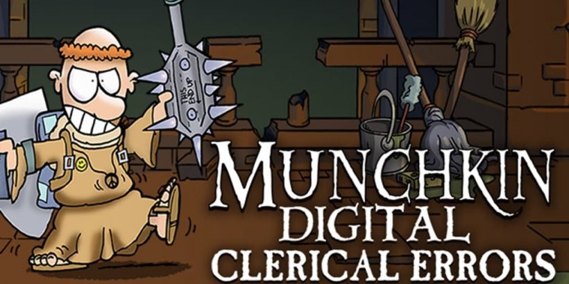 Munchkin ของ Steve Jackson Games ได้รับความนิยมทั่วโลกด้วยส่วนเสริม Cleric Errors ใหม่