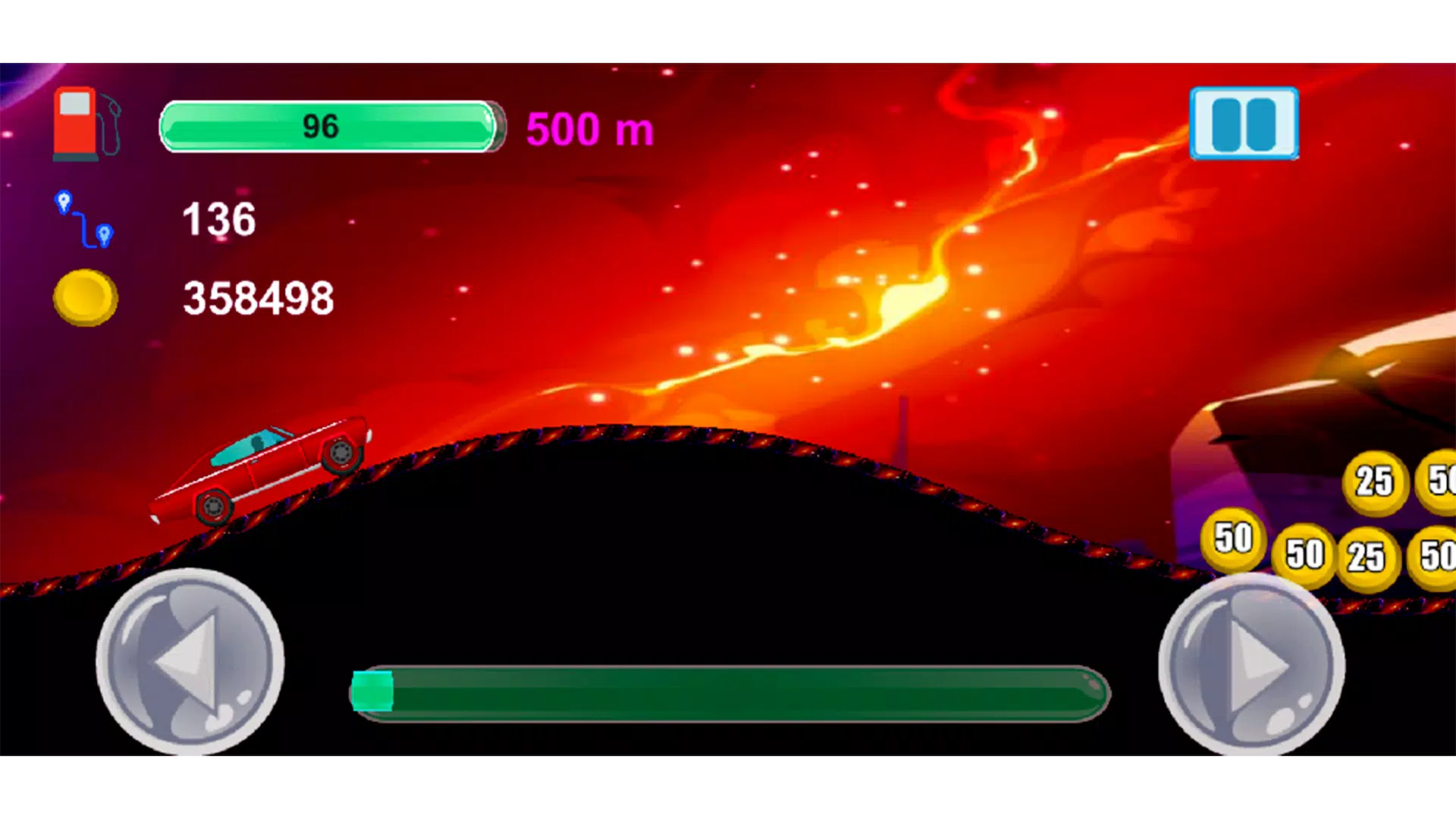 Hill Climb Car Race Adventure スクリーンショット 3