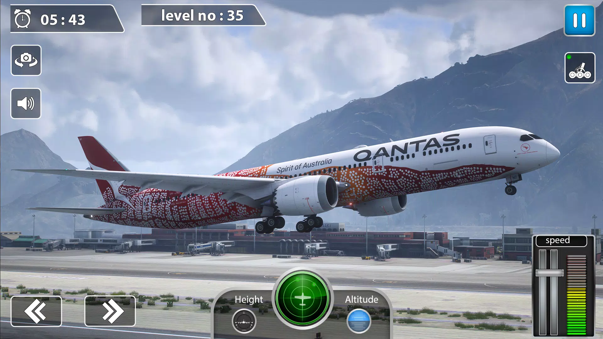 Airplane Flight 3d Simulator ဖန်သားပြင်ဓာတ်ပုံ 3