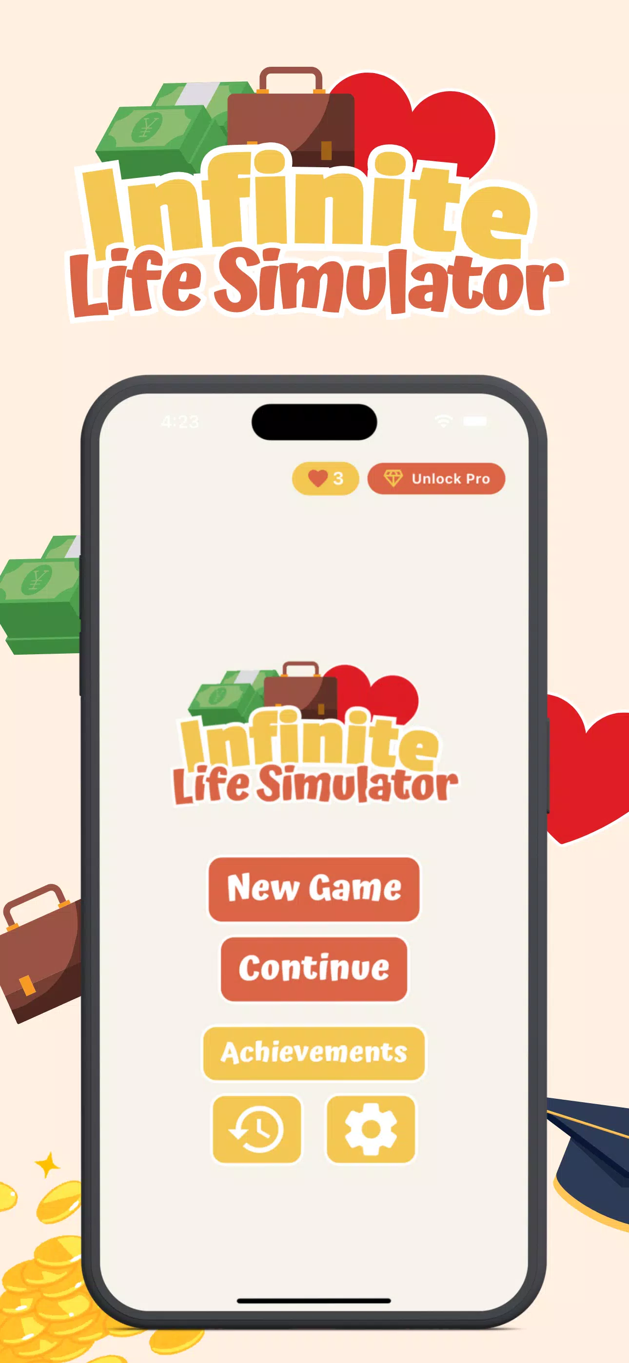 Infinite Life Simulation 스크린샷 0