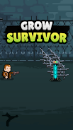 Grow Survivor : Idle Clicker Zrzut ekranu 0