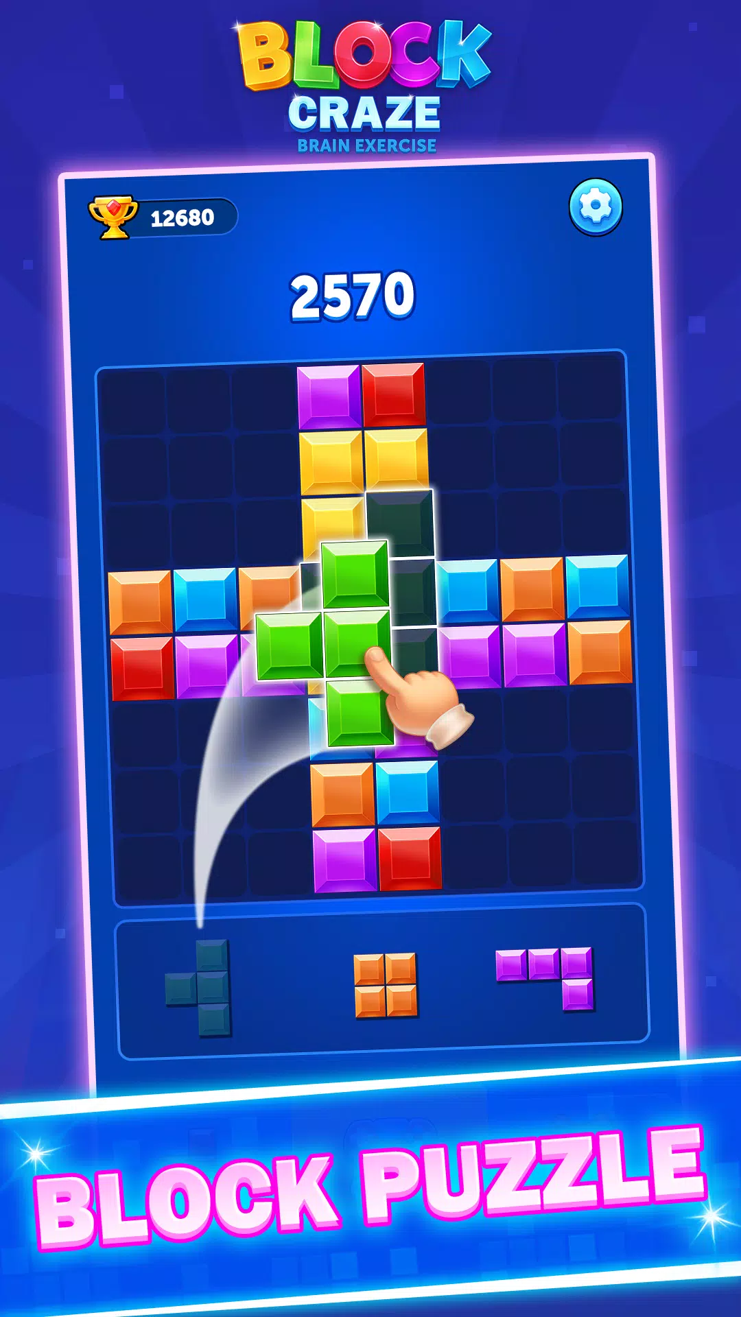 Block Craze：Brain Exercise 스크린샷 0