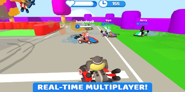 image: SmashKarts.io Gameplay