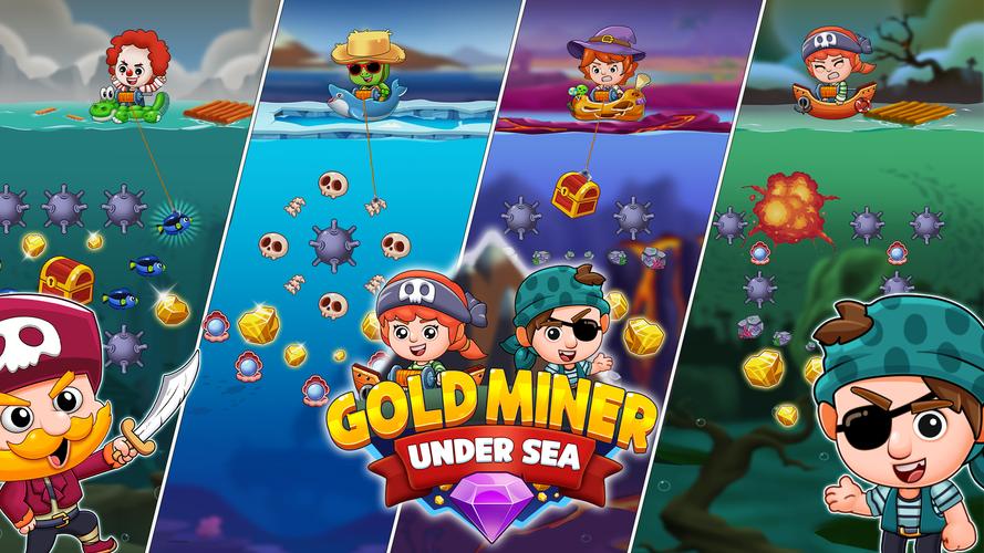 Gold Miner Under Sea Screenshot 0