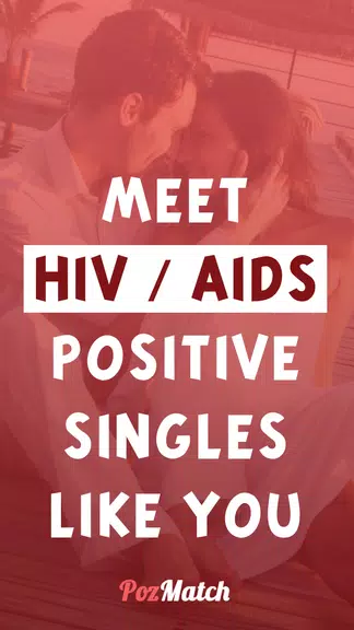 HIV Dating App For POZ Singles Скриншот 1