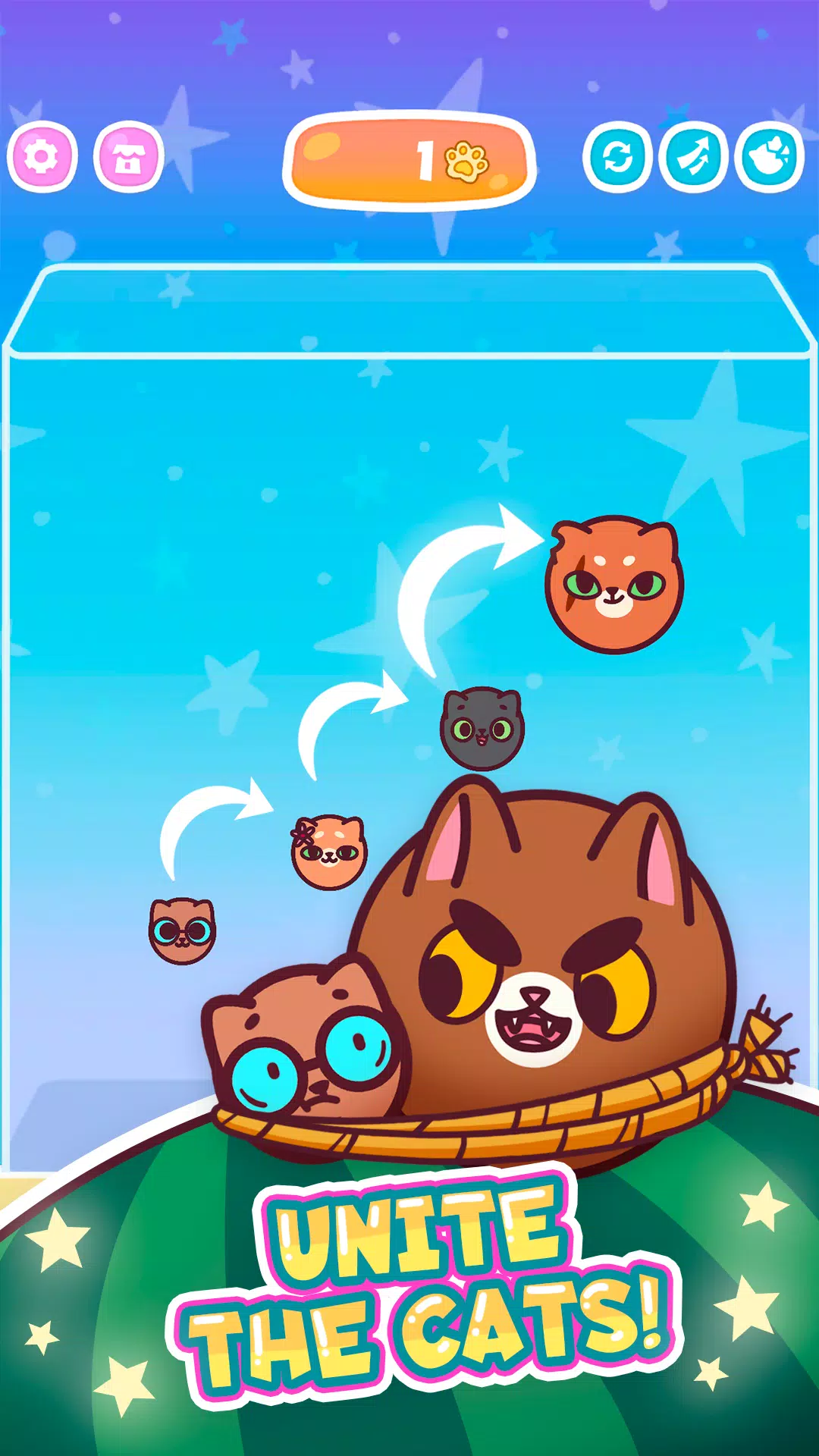 Watermelon Cats Captura de pantalla 0